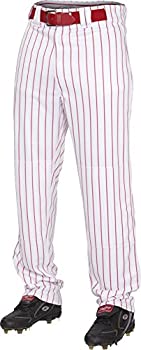 【中古】【インポート品・未当て嵌める】Rawlings 若い者 セミリラックスパンツ ピン縞模様ひな形 2X 白いこと