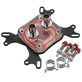 【中古】【輸入品・未使用】CPU水冷却ブロックWaterblock 50?mm銅ベースクールインナーチャネル|スカイマーケットプラス