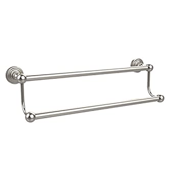 【中古】【インポート品・未当て嵌める】Allied Brass 24\u0027 Double Towel Bar Satin Nickel [並行輸入品]