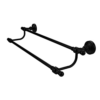 【中古】【輸入品・未使用】Allied Brass 18' Double Towel Bar Matte Black [並行輸入品]｜スカイマーケットプラス