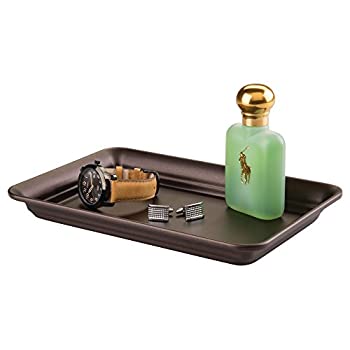 【中古】【輸入品・未使用】InterDesign 洗面台 収納 タオルトレイ 小物 ブロンズ02871EJ [並行輸入品]｜スカイマーケットプラス