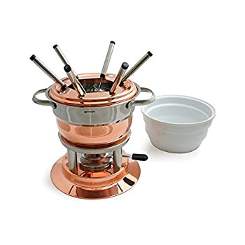 【中古】【インポート品・未当て嵌める】Swissmar Lausanne 11 Piece Copper Fondue Set [並行輸入品]