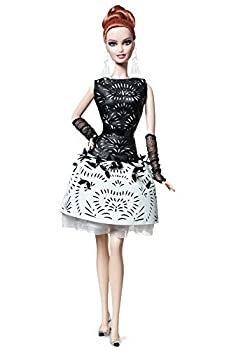 【中古】【輸入品・未使用】バービー Laser Leatherette Barbie - Black and White Collection コレクション - Limited リミテッド Edition ドール 人形 フィギュア [並行輸