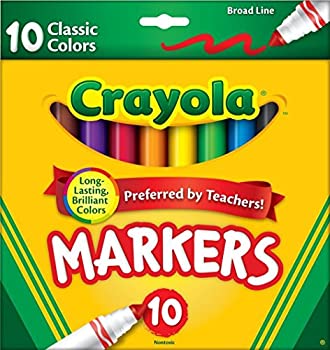 【中古】【輸入品・未使用】[クレヨラ]Crayola 10ct Classic Broad Line Markers 58-7722 [並行輸入品]｜スカイマーケットプラス 8,424円
