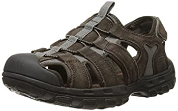 【中古】【インポート品・未当て嵌める】Skechers メンズ セルモ フィッシャーマンサンダル%ｶﾝﾏ% 赤銅色%ｶﾝﾏ% 7