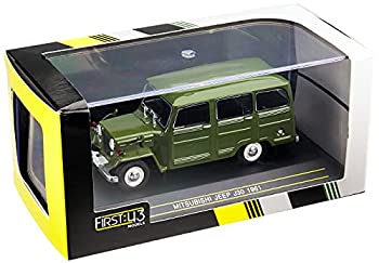 【中古】【輸入品・未使用】FIRST:43 1/43 ミツビシ ジープ J30 1961 グリーン 完成品