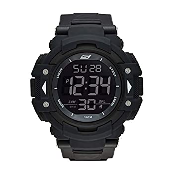 【中古】【輸入品・未使用】Skechers Watch SR1037 Keats Sport Digital Display%ｶﾝﾏ% 24 Hour Time%ｶﾝﾏ% Back Light%ｶﾝﾏ% Chronograph%ｶﾝﾏ% Alarm Black