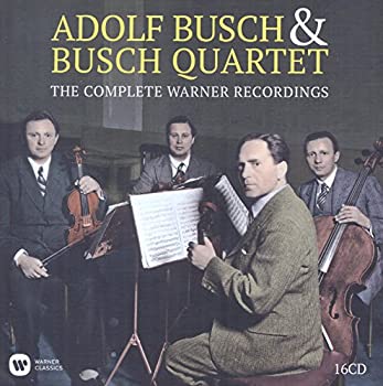 【中古】【輸入品・未使用】Adolf Busch & Busch Quartet - The Complete Warner Recordings｜スカイマーケットプラス