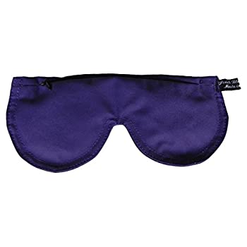【中古】【輸入品・未使用】(Violet) - Yoga Eye Pillow/Cushion Ergonomic Restorative Pillow Buckwheat Hull Filling