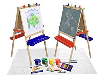 【中古】【輸入品・未使用】Melissa & Doug Deluxe Standing Easel W/Accessories by Melissa & Doug [並行輸入品]