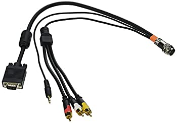 【中古】【輸入品・未使用】C2G/Cables to Go 60018 1.5' RR Hd15+3.5+3Rca Flying Lead|スカイマーケットプラス