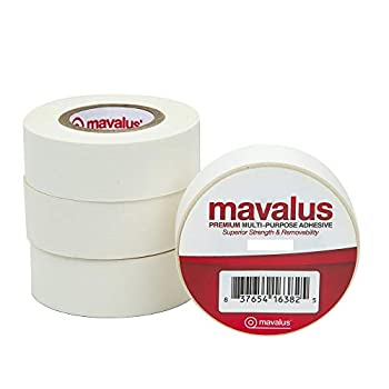 【中古】【インポート品・未当て嵌める】Mavalus Tape 1.9糎 Wide x 2.5糎 Core (9 yards long) 4 Pack