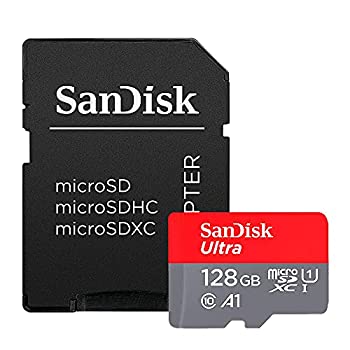【中古】【輸入品・未使用】Lakko SanDisk Ultra 128GB UHS-I Class 10 MicroSDXC Memory Card Up to 80mb/s SDSQUNC-128G with Adapter by SanDisk|スカイマーケットプラス