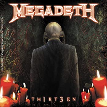 【中古】【輸入品・未使用】Licenses Products Megadeth 13 Candles Sticker [並行輸入品]
