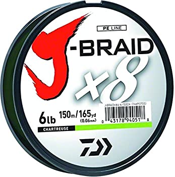 【中古】【輸入品・未使用】Daiw(ダイワ) J-Braid 150m 8本撚り ラウンドブレイドライン 30 lb グリーン