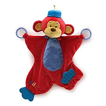 【中古】【輸入品・未使用】Color Fun Circus Monkers Activity Blanket 16' by Gund [並行輸入品]