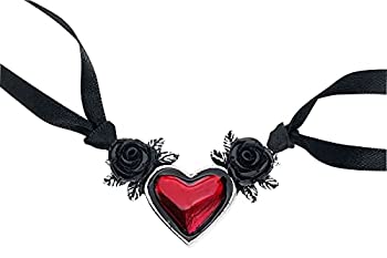 【中古】【輸入品・未使用】Bloodハートネックレスby Alchemy Gothic %ｶﾝﾏ% England [ジュエリー]｜スカイマーケットプラス
