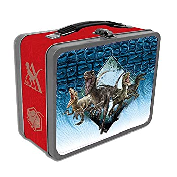 【中古】【輸入品・未使用】[ファクトリーエンターテイメント]Factory Entertainment Jurassic World Raptors Tin Tote 408843 [並行輸入品]｜スカイマーケットプラス