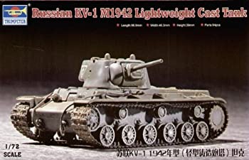 【中古】【輸入品・未使用】Trumpeter 1/72 Russian KV1 Mod 1942 Tank (Light Cast Turret) [並行輸入品]