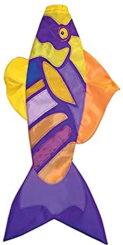 【中古】【インポート品・未当てはめる】In the Breeze Purple Gold Fish Windsock%ｶﾝﾏ% 32-Inch [並行輸入品]