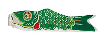 【中古】【輸入品・未使用】In the Breeze Koi Fish Windsock%ｶﾝﾏ% 36-Inch%ｶﾝﾏ% Green [並行輸入品]｜スカイマーケットプラス