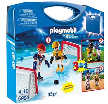 【中古】【輸入品・未使用】PLAYMOBIL Multisport Carrying Case Playset%ｶﾝﾏ% 5993%ｶﾝﾏ% 35pc by PLAYMOBILﾂｮ [並行輸入品]｜スカイマーケットプラス