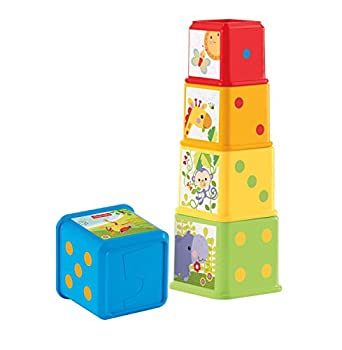 【中古】【輸入品・未使用】Fisher-Price Stack and Explore Blocks [並行輸入品]｜スカイマーケットプラス