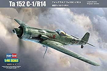【中古】【輸入品・未使用】Hobby Boss Ta 152C-1/R14 Fighter Airplane Model Building Kit [並行輸入品]