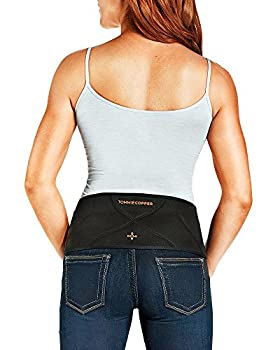 【中古】【輸入品・未使用】Tommie Copper - レディース コンフォートバックブレース - ブラック - 2Xラージ/3XL