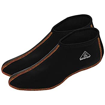 【中古】【インポート品・未当て嵌める】Water Gear フィン靴下 XX-Small (オレンジ色編み目)