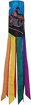 【中古】【輸入品・未使用】In the Breeze Motorcycle Man Windsock%ｶﾝﾏ% 40-Inch [並行輸入品]