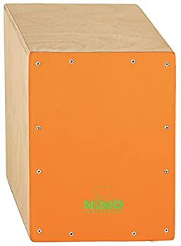 【中古】【輸入品・未使用】Nino Percussion NINO950OR 13-Inch Birch Cajon%ｶﾝﾏ% Orange Frontplate [並行輸入品]
