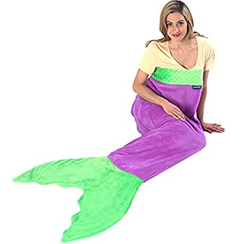 【中古】【輸入品・未使用】[ブランキーテール]Blankie Tails Mermaid Tail Blanket BT010 [並行輸入品]