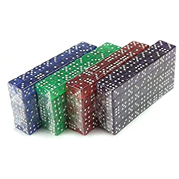 【中古】【輸入品・未使用】Brybelly 400 Count 16mm Dice - Purple%ｶﾝﾏ% Blue%ｶﾝﾏ% Green%ｶﾝﾏ% Red [並行輸入品]