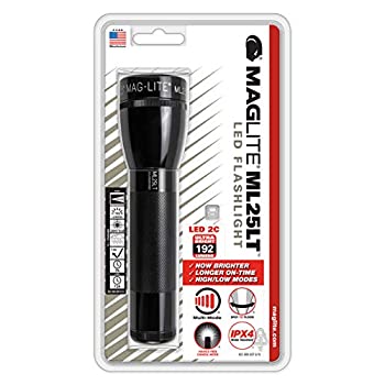 【中古】【インポート品・未当て嵌める】MAG-LITE(マグライト) 懐中照明ランプ LED ML25LT 2C.CELL S2016Y 黒いこと