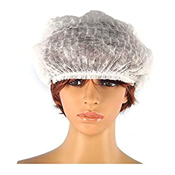 【中古】【輸入品・未使用】(White) - Cleaing 60cm white disposable cap%ｶﾝﾏ%Hair Net Cap%ｶﾝﾏ%100pcs%ｶﾝﾏ%elastic Free Size%ｶﾝﾏ%for Cosmetics%ｶﾝﾏ% Beauty%ｶﾝﾏ% Kitche