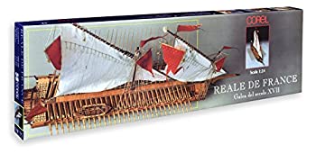 【中古】【輸入品・未使用】Corel S.R.L Reale De France: 17th Century Galley Modeling Kit [並行輸入品]