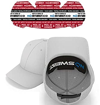 【中古】【輸入品・未使用】NoSweat ゴルフハット スウェットライナー & キャップ保護 ? 水分発散 シミ防止 ? 特許取得済テクノロジー L｜スカイマーケットプラス