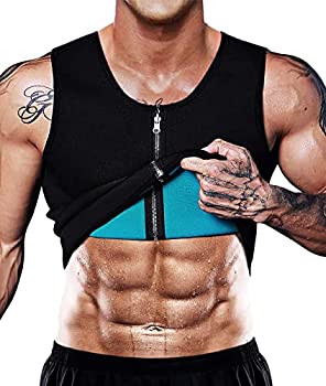 【中古】【輸入品・未使用】NonEcho メンズ サウナベスト ホットスウェットウエストトレーナー コルセット ネオプレンタンクトップ シェイプウェア スリミングシャツ ワーク