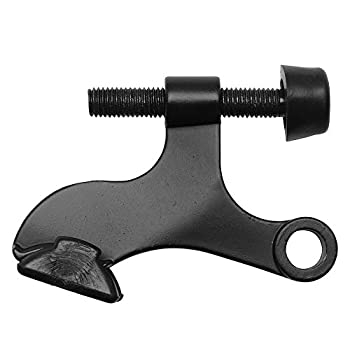 【中古】【輸入品・未使用】Designers ImpressionsマットブラックHeavy Dutyヒンジピン調整可能なドア停止withブラックヒント: 6357???25パック｜スカイマーケットプラス