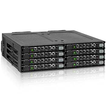 【中古】【インポート品・未当て嵌める】ICY DOCK ToughArmor MB998SP-B 8 x 2.5%ﾀﾞﾌﾞﾙｸｫｰﾃ% SATA 6Gbps 7粍 HDD / SSD Mobile Rack / Cage インチ 1 x 5.25%ﾀﾞﾌﾞﾙｸｫｰﾃ% bay [並行輸入品]