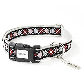 【中古】【輸入品・未使用】アドメイト アーガイルカラー L ブラック 【首輪】【ペット用品】 ホビー エトセトラ ペット その他のペット [並行輸入品]