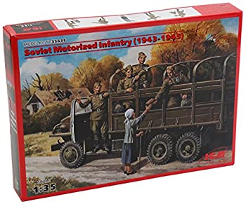 【中古】【輸入品・未使用】ICM Models Soviet Motorized Infantry 1943-1945 Model Kit [並行輸入品]