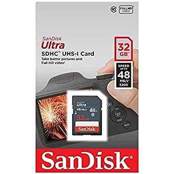 【中古】【輸入品・未使用】SanDisk Ultra 32GB Class 10 SDHC UHS-1 Memory Card up to 48MB/s - SDSDUNB-032G