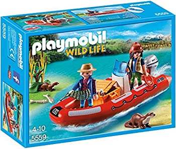【中古】【輸入品・未使用】5559 Gommone-avventura con esploratori by Playmobil [並行輸入品]