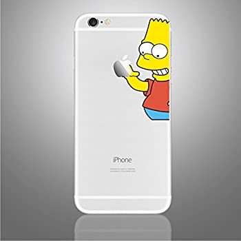 【中古】【輸入品・未使用】iPhone6%ｶﾝﾏ%7%ｶﾝﾏ%8%ｶﾝﾏ%X%ｶﾝﾏ%XR対応 シンプソンズ The Simpsons アートステッカー 6c82 [並行輸入品]