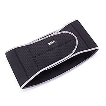 【中古】【輸入品・未使用】ブラックマウンテン製品安定腰椎バックブレース(ブラック)。Fitsすべて胴囲から(Small) 26?%ダブルクォーテ% to 38」と(大) 34インチ50に。」