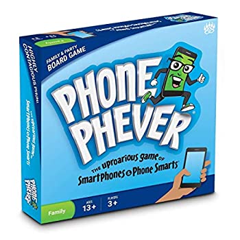 【中古】【輸入品・未使用】Phone Phever ボードゲーム ? 楽しい高速ファミリーパーティーボードゲーム ? 魅力的なトリビアの質問に答えると楽しいチャレンジを完成させるた