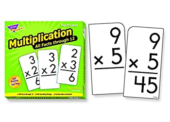 【中古】【輸入品・未使用】Trend Enterprises Multiplication 0-12 Flash Cards (All Facts) [並行輸入品]｜スカイマーケットプラス