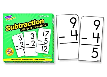 【中古】【輸入品・未使用】Subtraction 0-12 (all facts) 169 Flash Cards [並行輸入品]